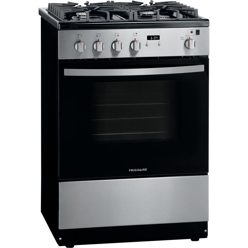 Frigidaire Series 24" 1.9 cu ft. Freestanding Gas Range & Reviews Wayfair